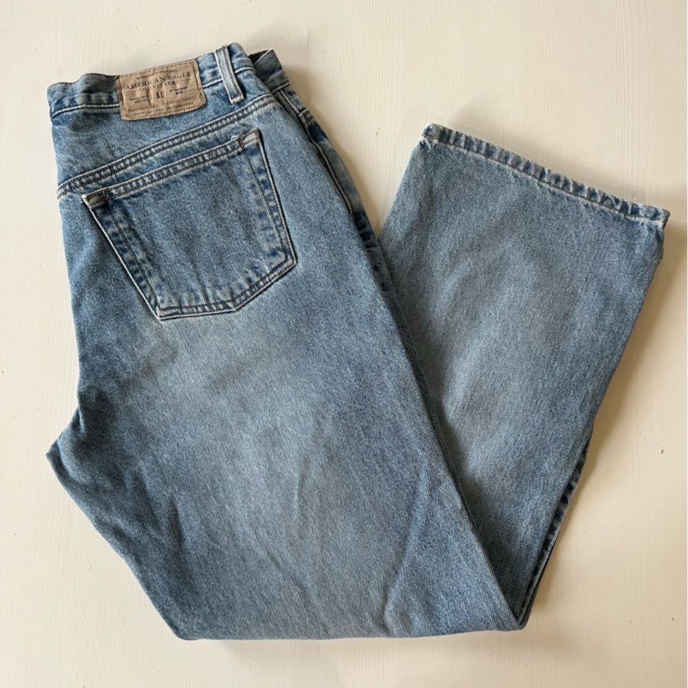 Vintage American Eagle Jeans 100% cotton non-stretch rigid 12 petite